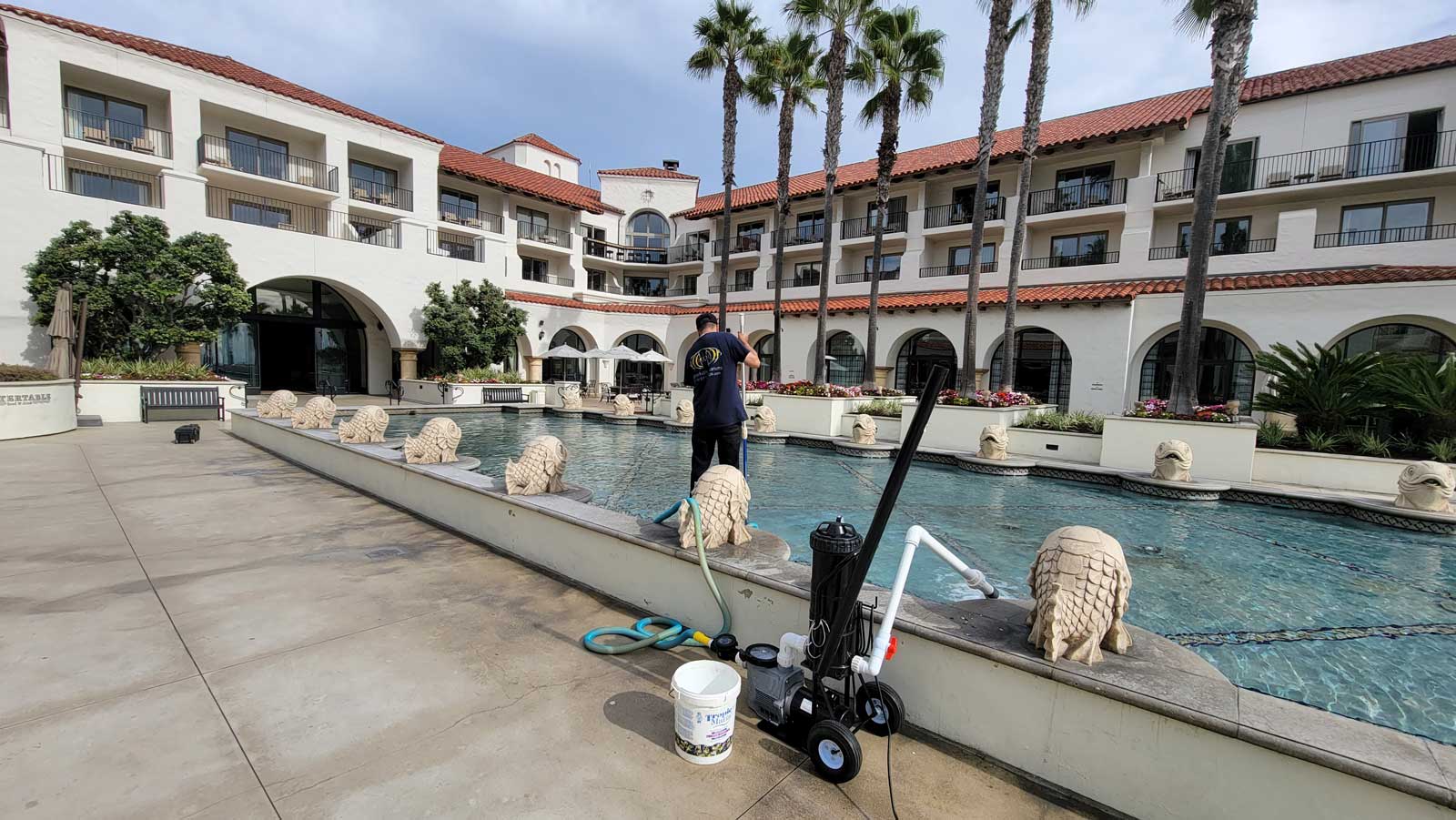 Image showcasing Water Feature Maintenance Los Angeles & Orange County